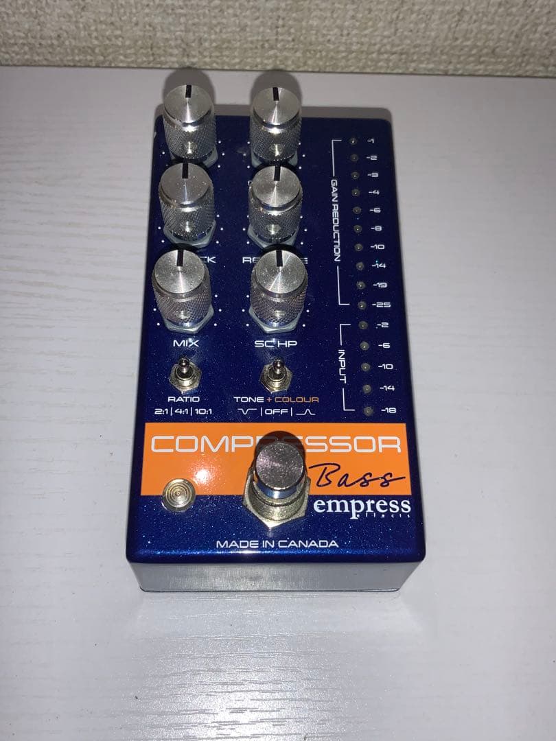 く*ー様 empress effects COMPRESSOR Bass Blu