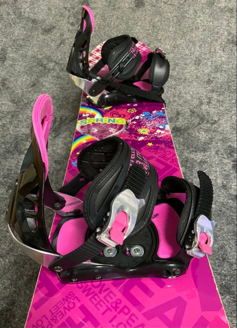 HEAD スノーボード 142cm ビンディング付き　女性用