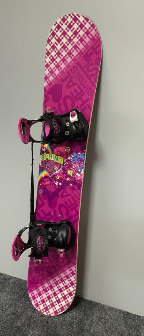 HEAD スノーボード 142cm ビンディング付き　女性用