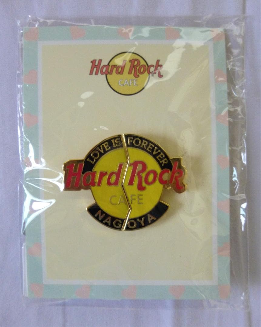 ハードロックカフェ　2002年バレンタインピン６店舗セット