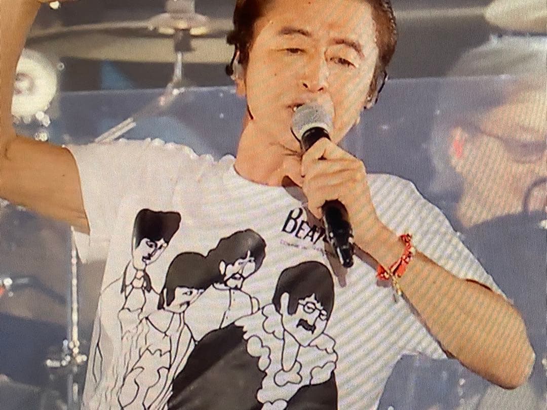 桑田啓祐　茅ヶ崎 Tシャツ　ビートルズ　　サザン　新品未開封品　コムデギャルソン