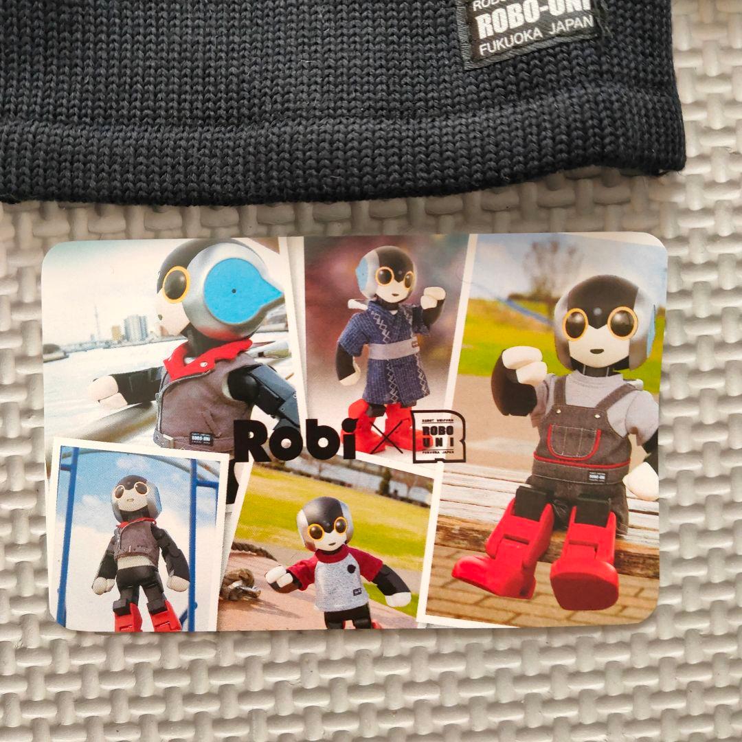 Robi専用ウェア　ニットTシャツ ダークネイビー＆スノーホワイト ロビ 公式