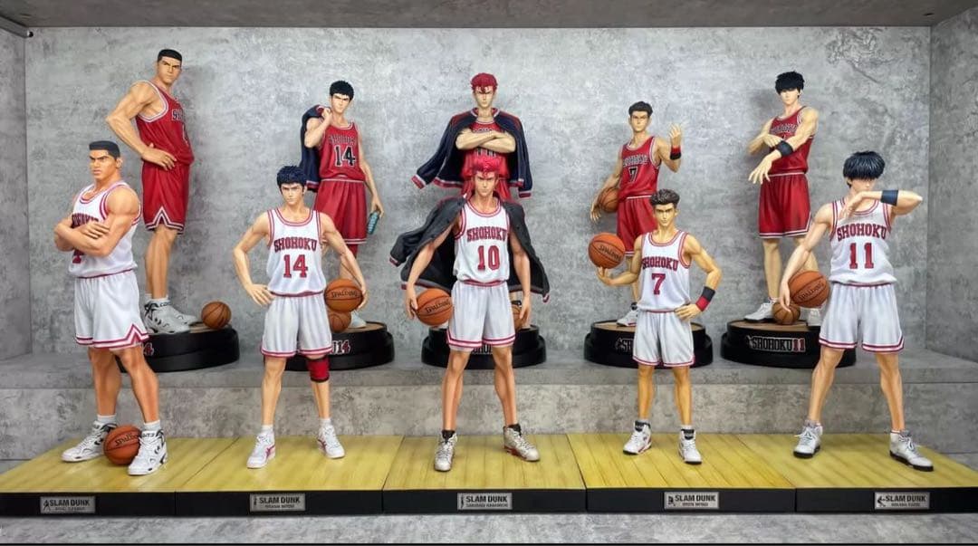 SLAMDUNK  赤木剛憲 1/6 ガレージキット ガレキ スタチュー①③