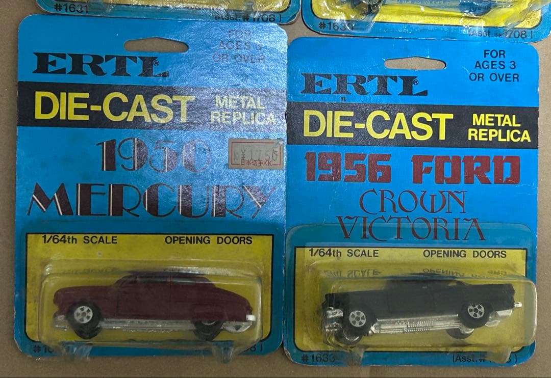 1/64 ERTL ダイキャストモデル 4台セット