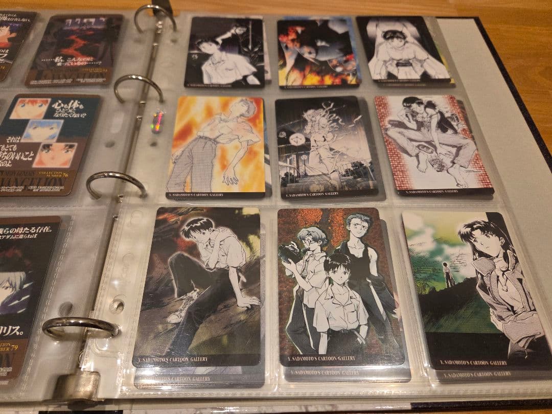 エヴァンゲリオンカードアマダカードコンプリート100枚アルバム付き