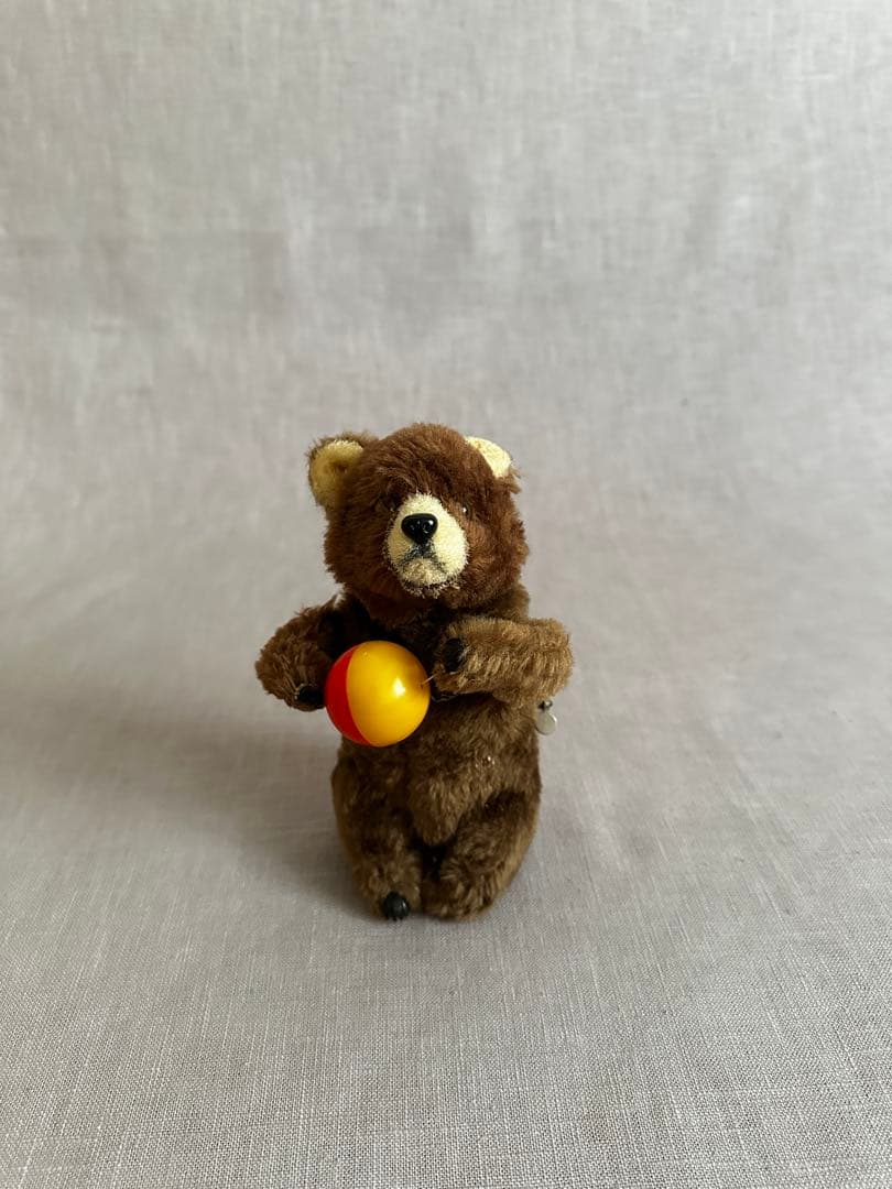 max carlクマ ゼンマイ　ヴィンテージ　おもちゃ　ドイツ　ヨーロッパ