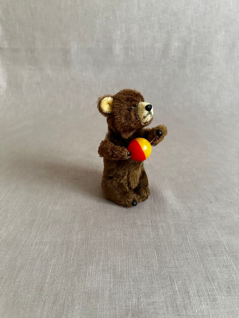 max carlクマ ゼンマイ　ヴィンテージ　おもちゃ　ドイツ　ヨーロッパ