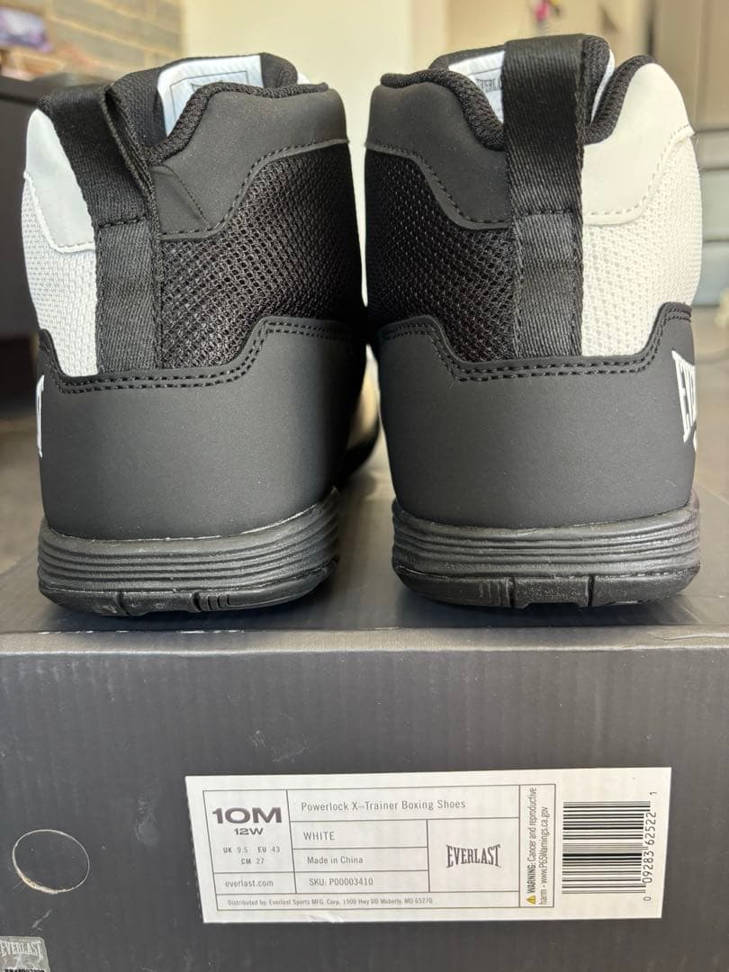 Everlast Powerlock x-trainerボクシングシューズ