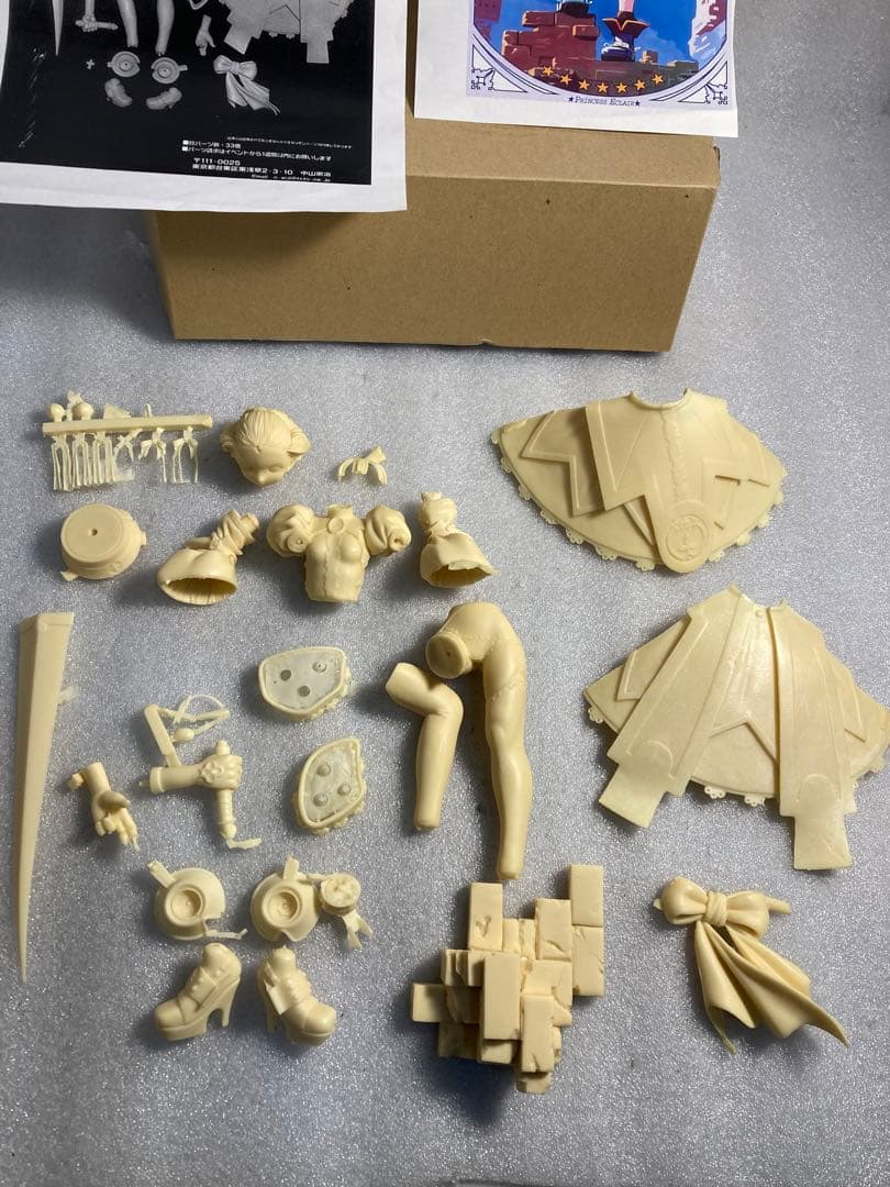 F03）鉄虎竜　ラ・ピュセル　エクレール　ガレージキット　WF