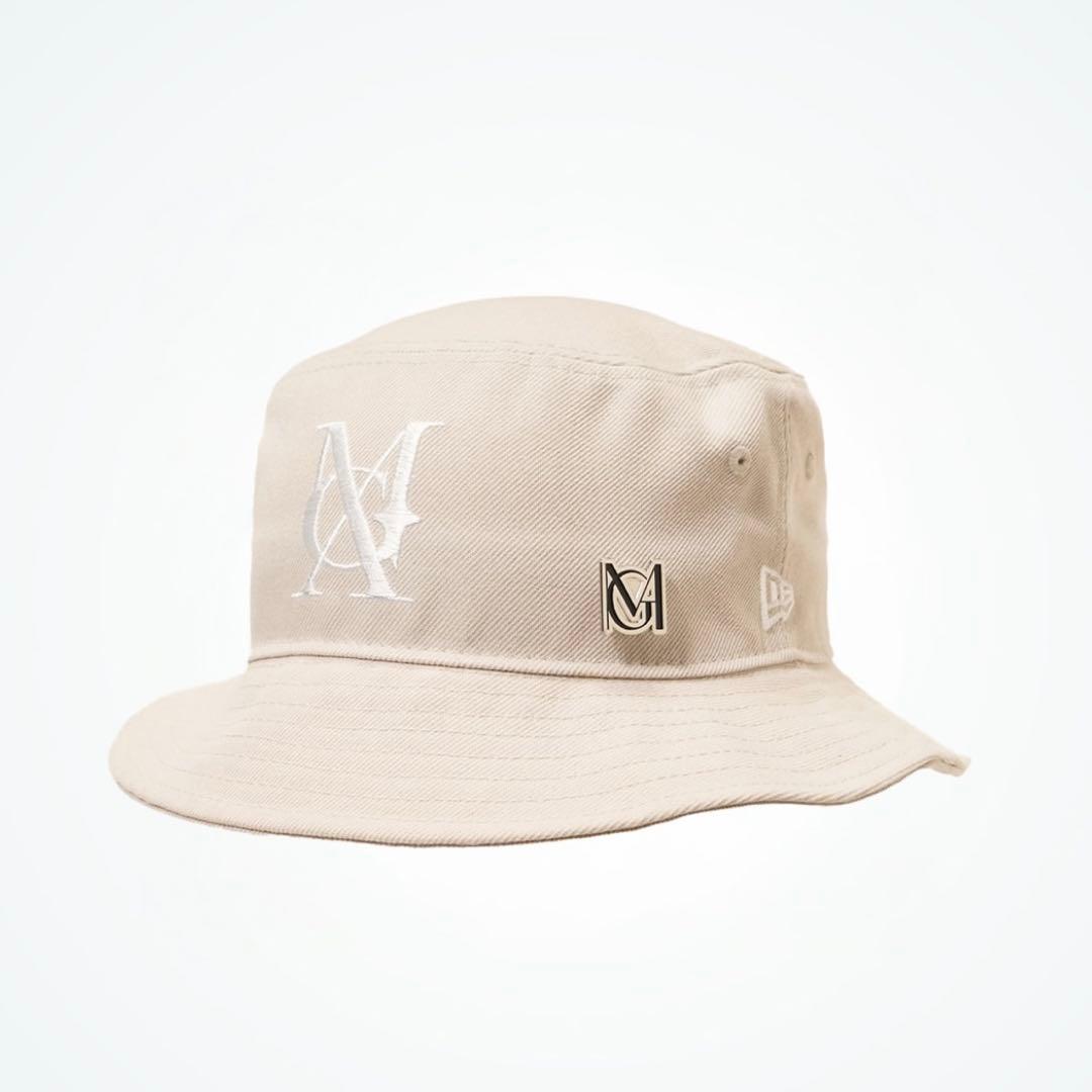 ミセスxスニダン ニューエラBUCKET01 MGA LOGO HAT ベージュ