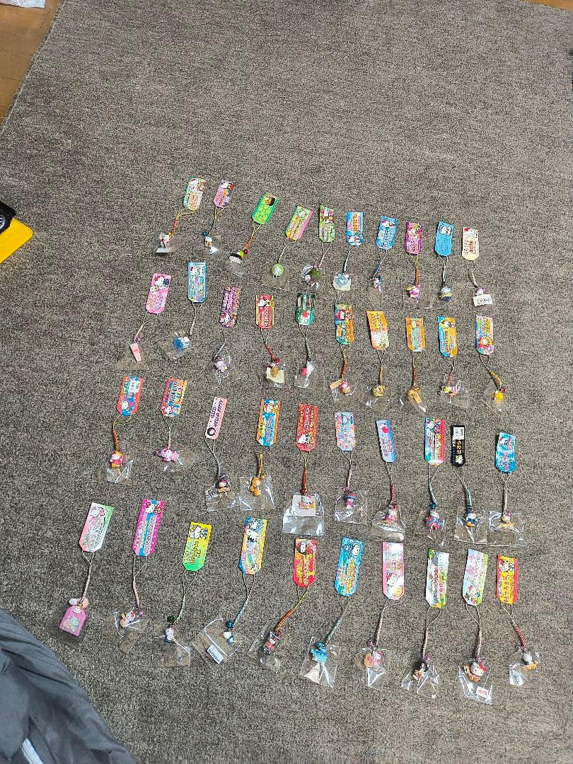 ご当地キティ 根付ストラップセット