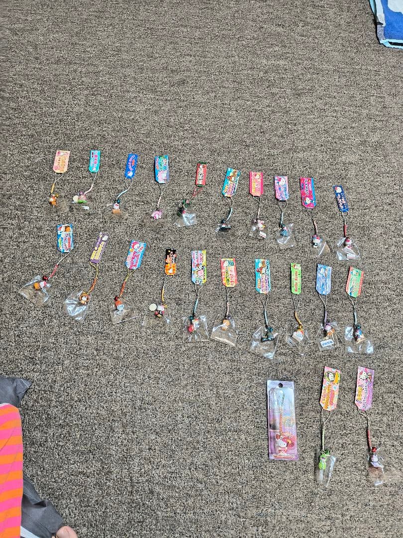 ご当地キティ 根付ストラップセット