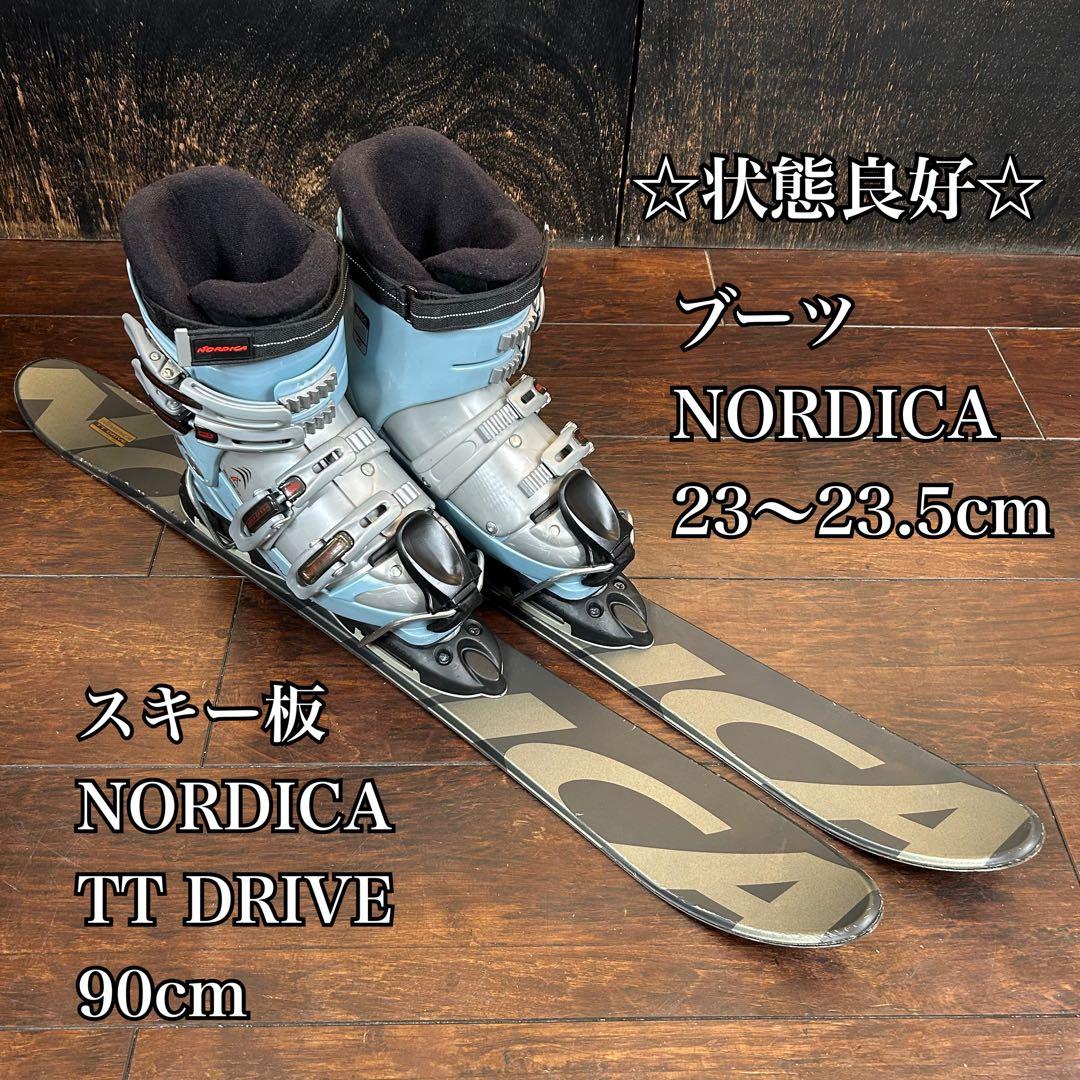 ◇状態良好◇ NORDICA 90cm ブーツ　23〜23.5cm ファンスキー