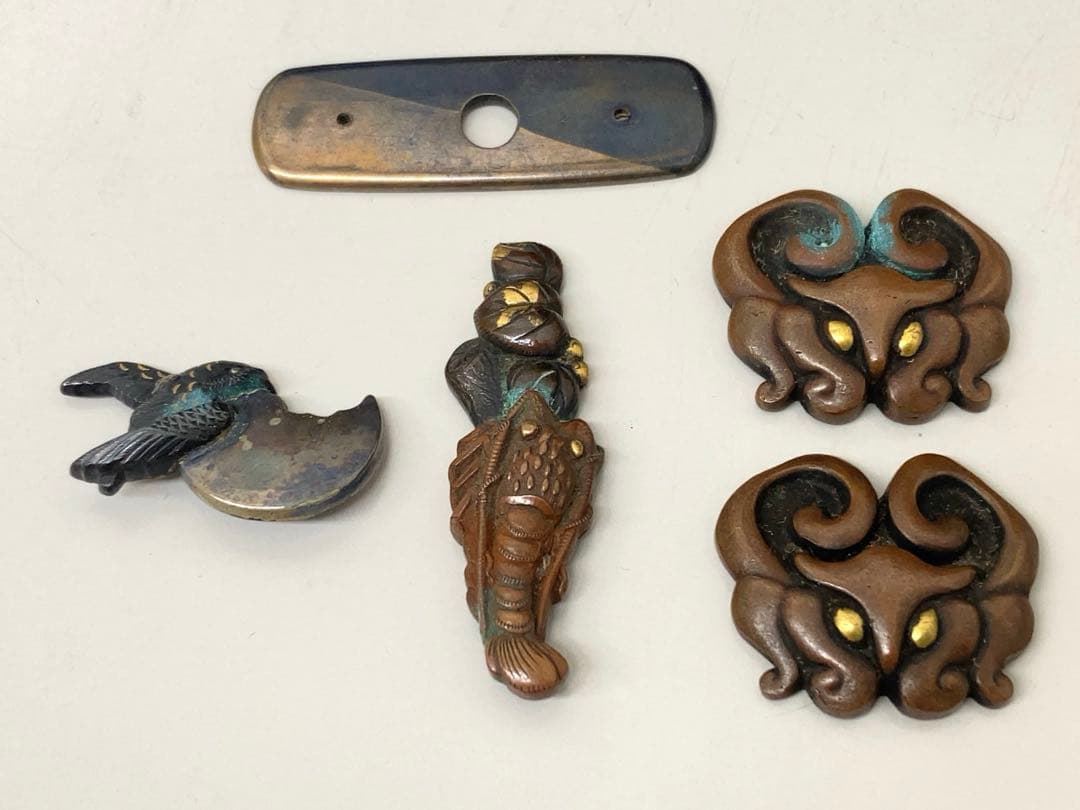 目貫・前金具など　まとめ売り