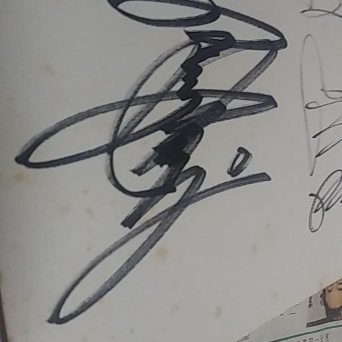 ダイエーホークス　1999年優勝　王監督　直筆寄せ書きサイン