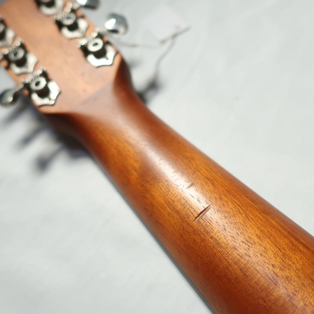 段S.Yairi YM-02/MH ミニギター ケース付 マホガニーアーチバック