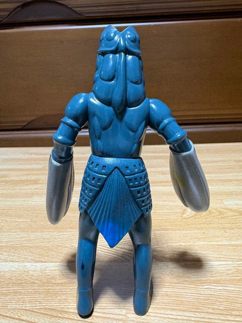 昭和レトロ1983年43年前バンダイ日本製　宇宙忍者バルタン星人ソフビフィギュア