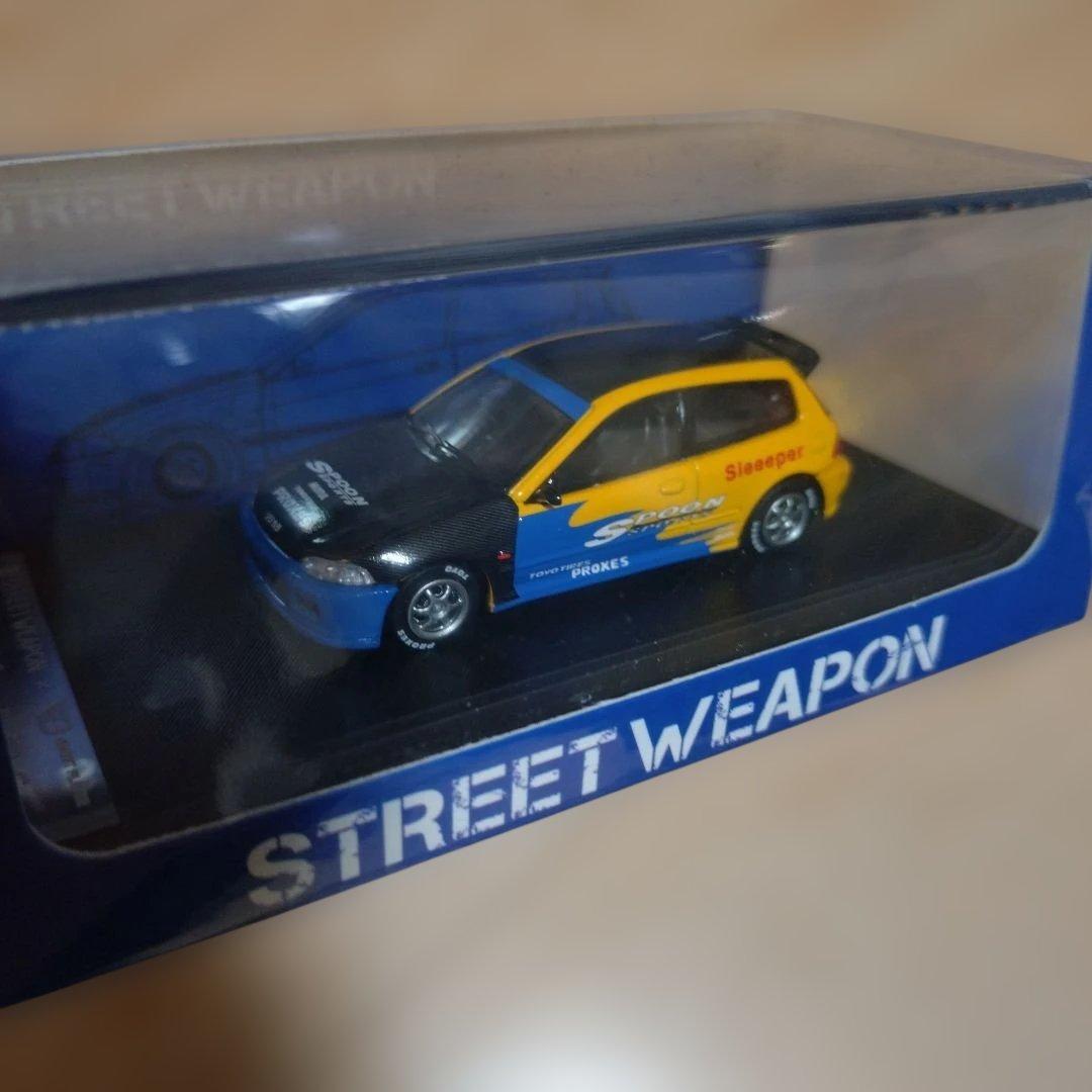 ミニカー STREETWEAPON EG6 1/499