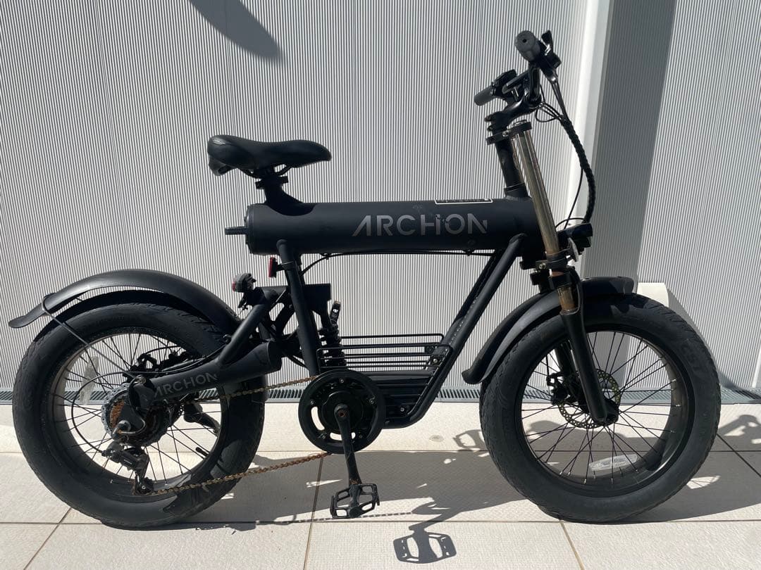 ARCHION 電動アシスト自転車 E-BIKE A02JP 電動自転車 黒