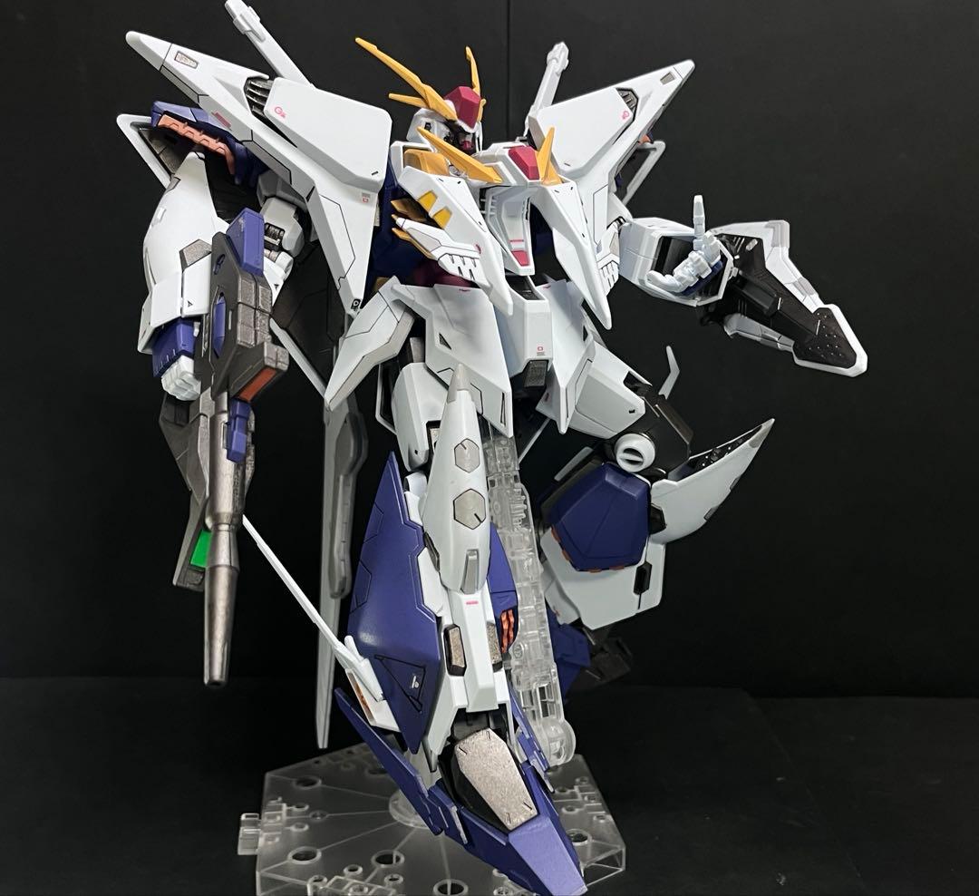 ガンプラ塗装済み完成品　HG クスィーガンダム　キルケーの魔女ver