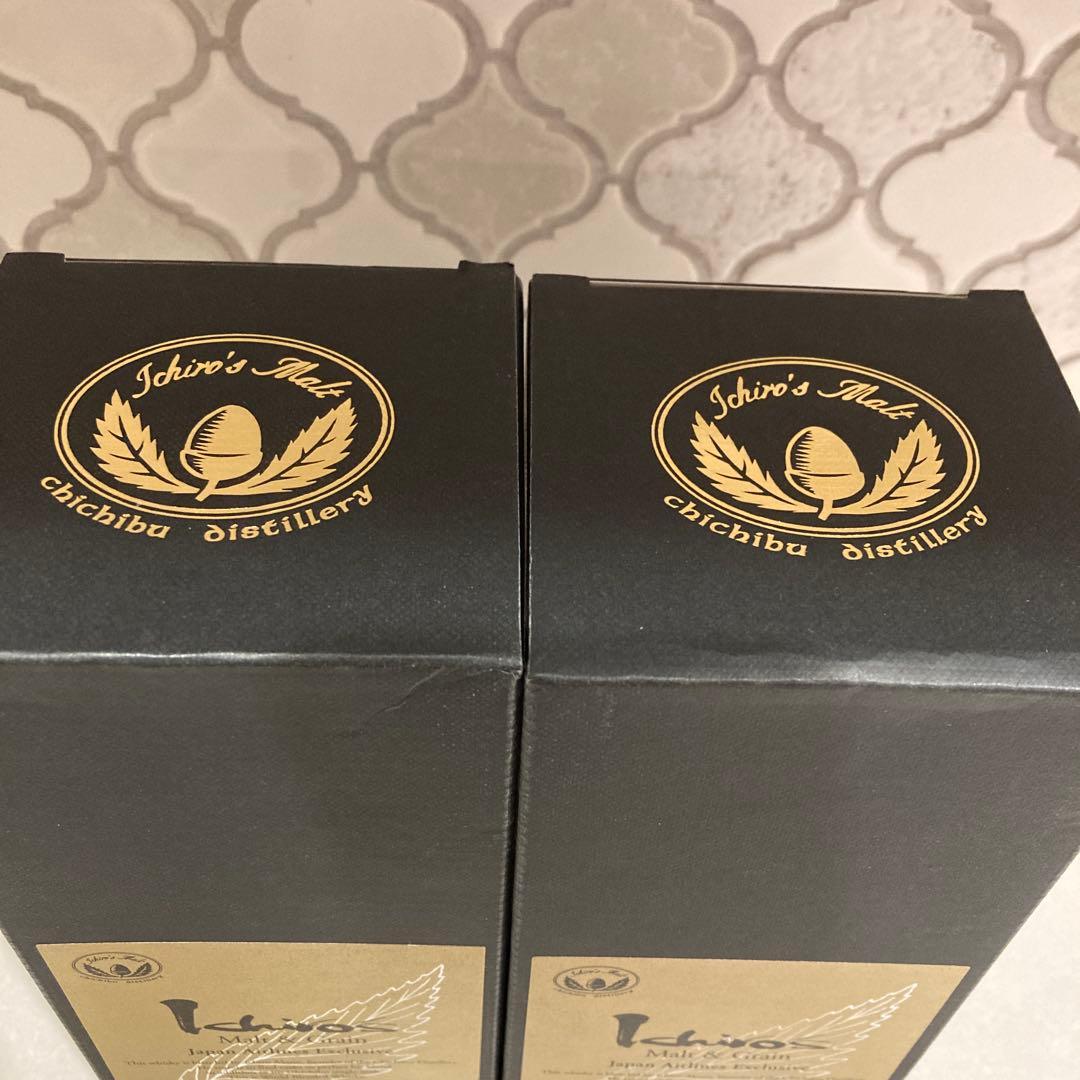 【新品未開封】JAL イチローズモルト & グレーン JAL 2本