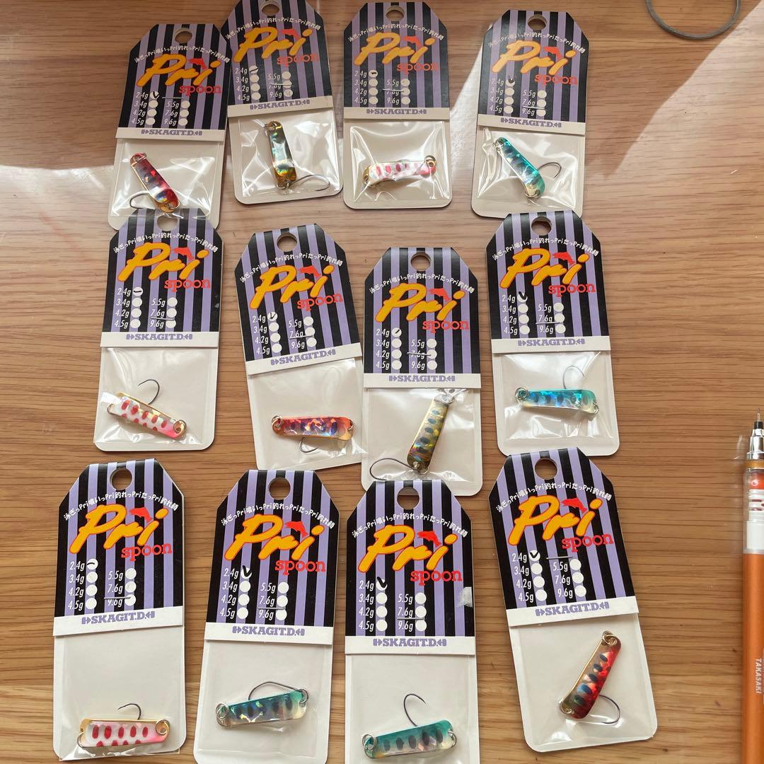 プリスプーン　渓流ルアー　2.4gr ④