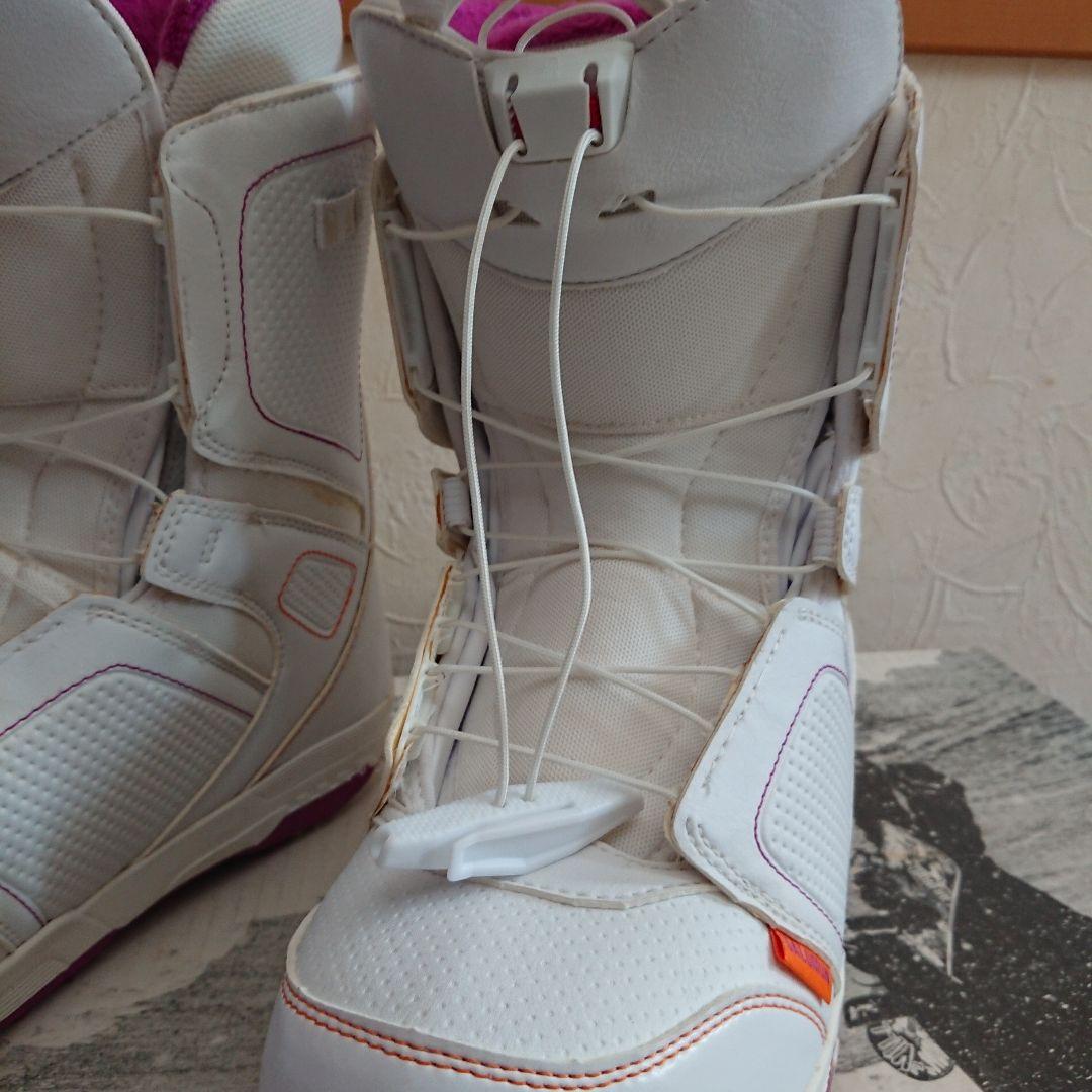 1回使用 サロモン pearl スノボブーツ スノーボード サイズ8 25cm