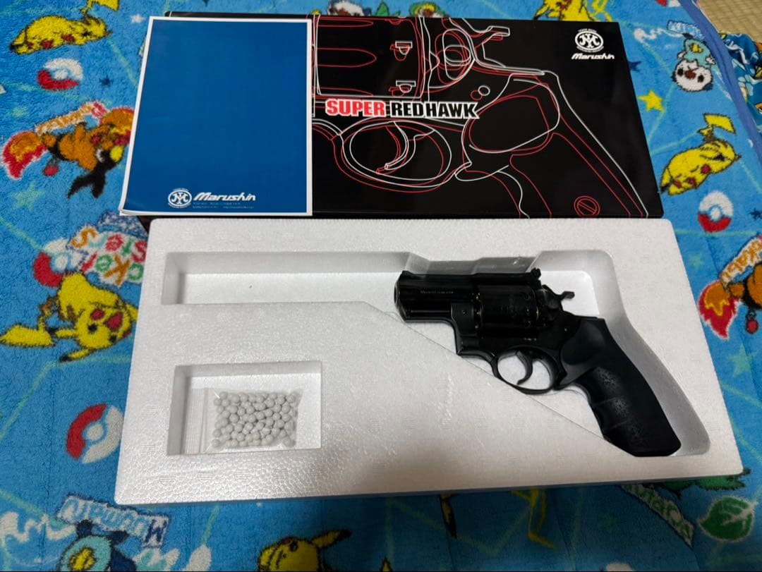 マルシン スーパーレッドホーク 454カスール Wディープブラック