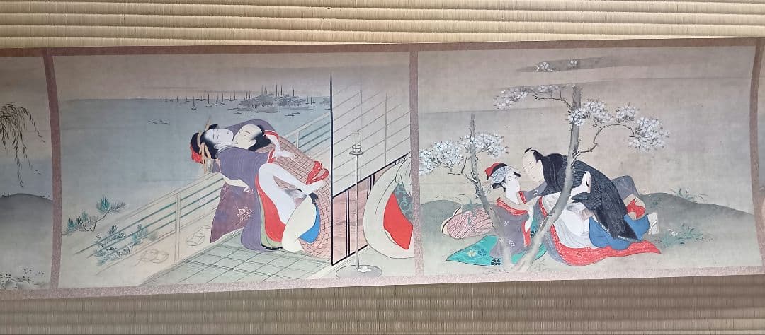 秘蔵浮世絵集成　鳥文斎栄之・春情四季画巻
