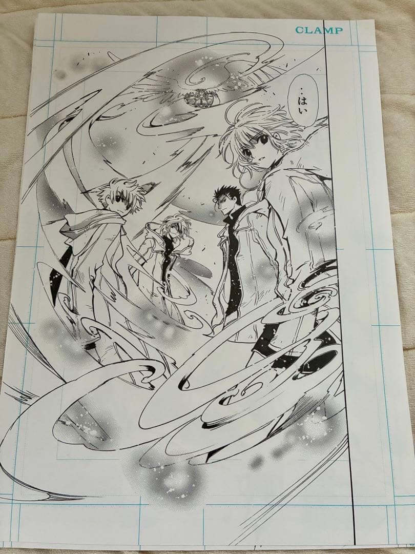 CLAMP FESTIVAL 2012 イベント限定特典　複製原画5枚セット