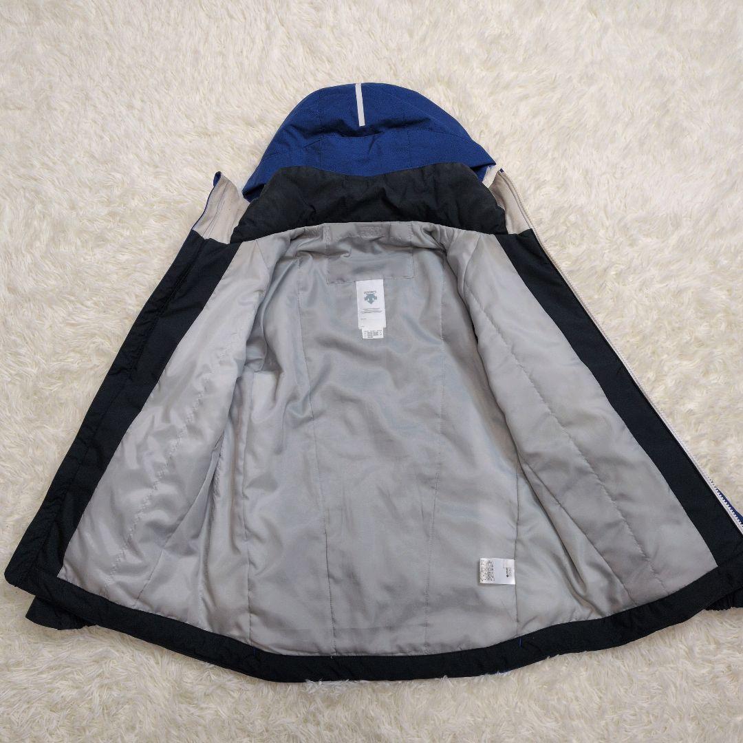 美品 デサント DESCENTE 150cm スキーウェア 男の子 上下セット