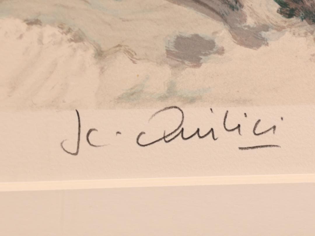 BK293 ジャン・クロード・キリチ 「ミコノス島の花と光 」 76/250