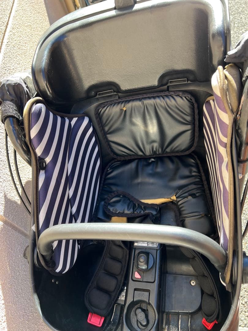 【直接引渡】パナソニック 電動アシスト自転車 チャイルドシート付き ３人乗り