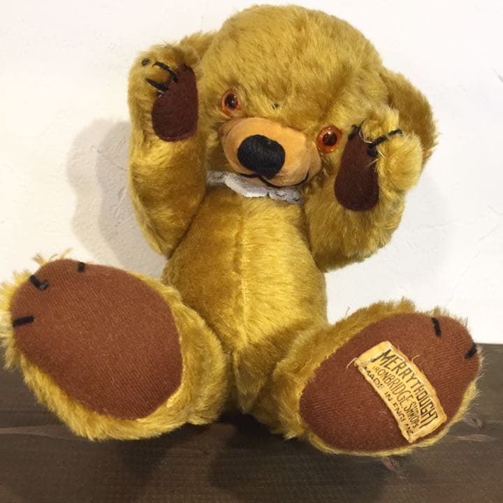 メリーソート ヴィンテージ チーキー アンティーク テディベア ぬいぐるみ