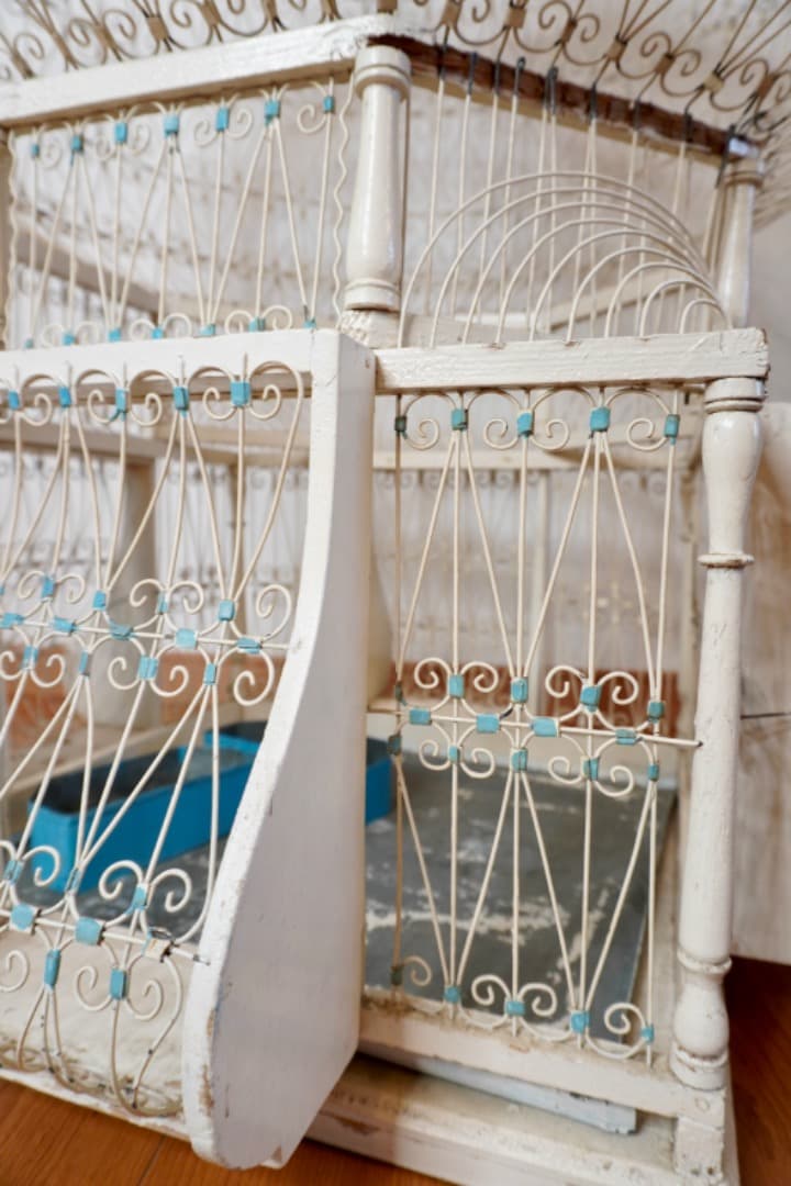 ヴィンテージ 特大鳥かご 高さ1m バードケージ