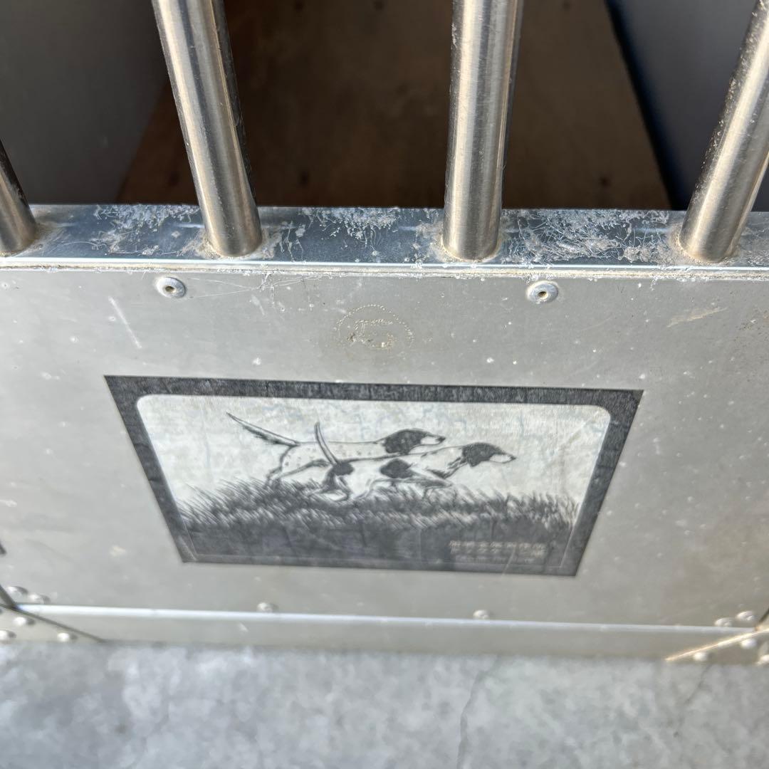 軽量アルミ製 ペットゲージ 犬小屋 ケージ 屋内外対応