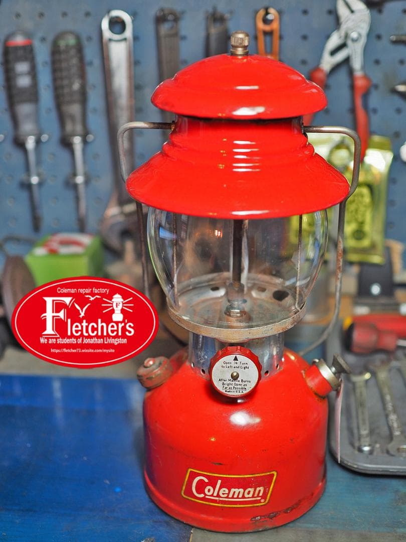 1960年4月 コールマン 200A ランタン（イエローボーダー）u32