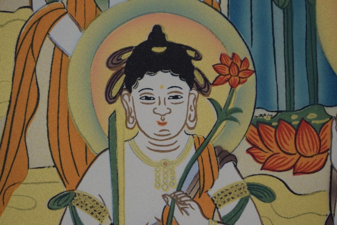 香秀/十三佛図/十三仏図/掛軸☆宝船☆Z-306