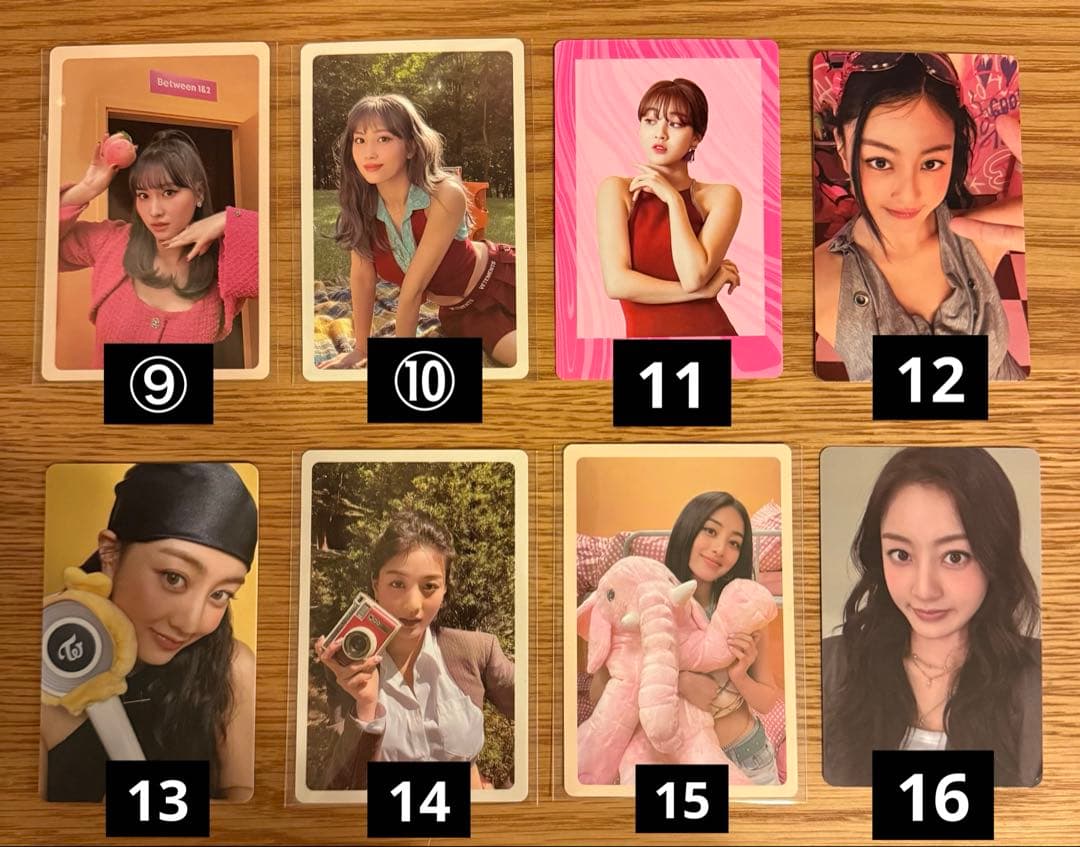 TWICE トレカ　バラ売り組合せ自由　２枚以上で割引