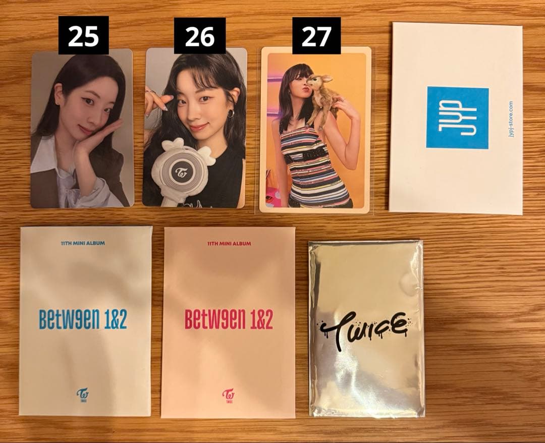 TWICE トレカ　バラ売り組合せ自由　２枚以上で割引
