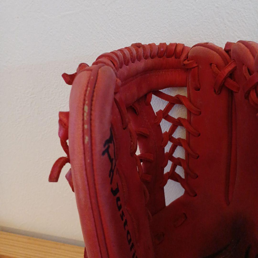 Buw League 軟式グローブ レッド