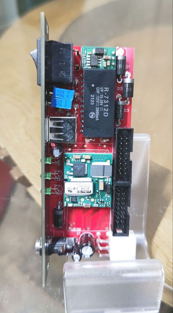 Synthrotek SuperPower 2 Green モジュラーシンセ