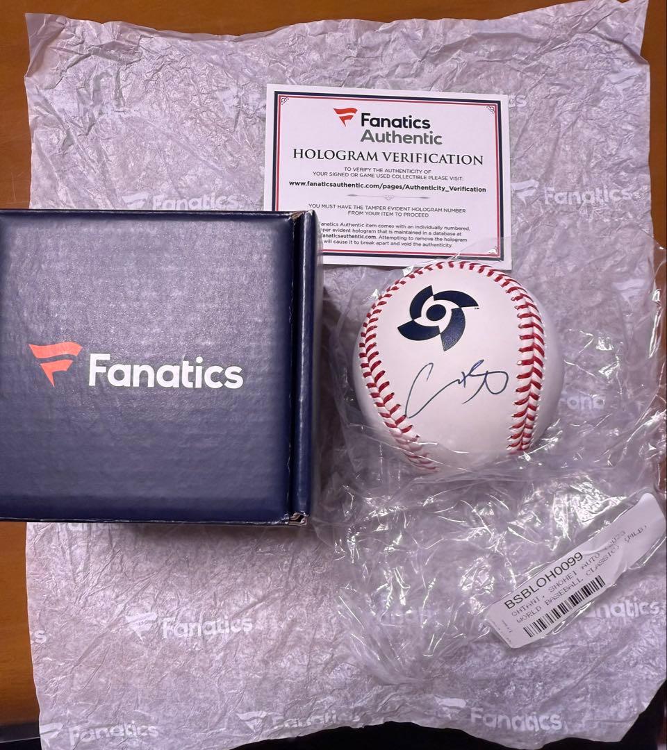 し*く様 サインバランス完璧！2023WBC大会前に書かれた大谷翔平選手直筆サイ