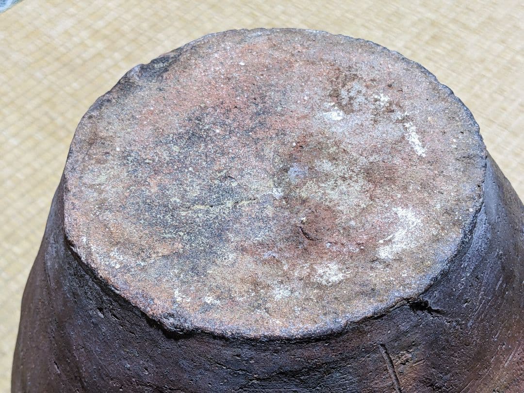 ♦古丹波 焼締め壺 穴窯時代 室町時代〜桃山時代 花器 古美術品 骨董品