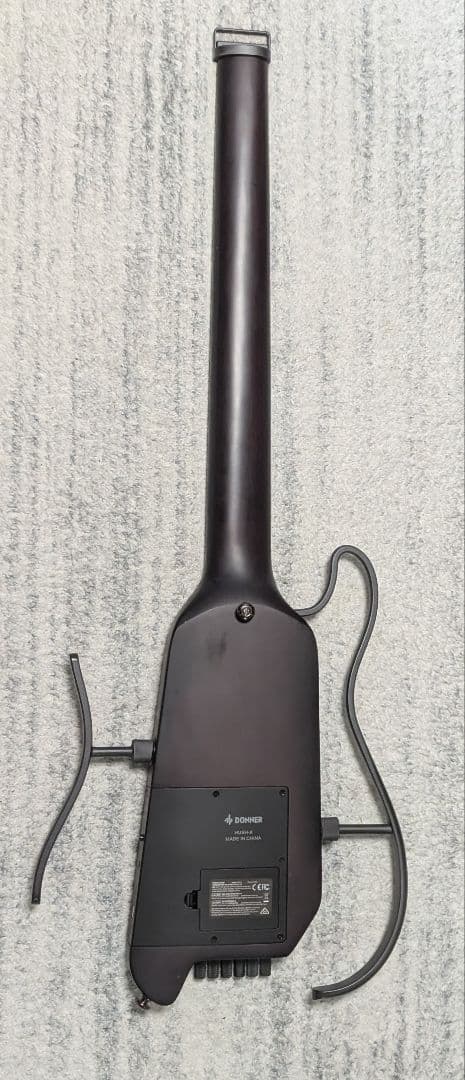 【美品】Donner HUSH-X エレキギター ヘッドレス トラベルギター