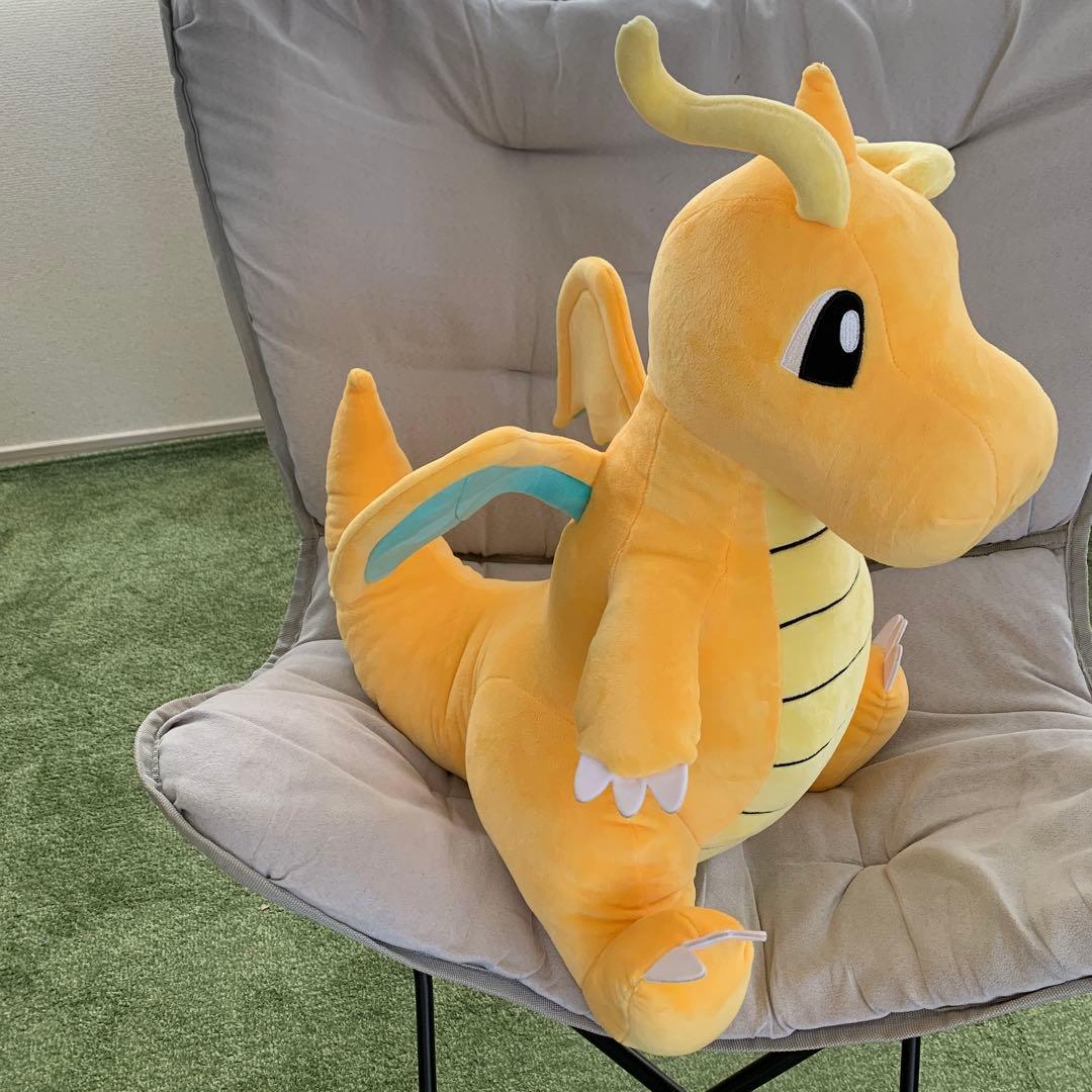 カイリュー BigMore! ポケモン ぬいぐるみ　キーホルダー付き