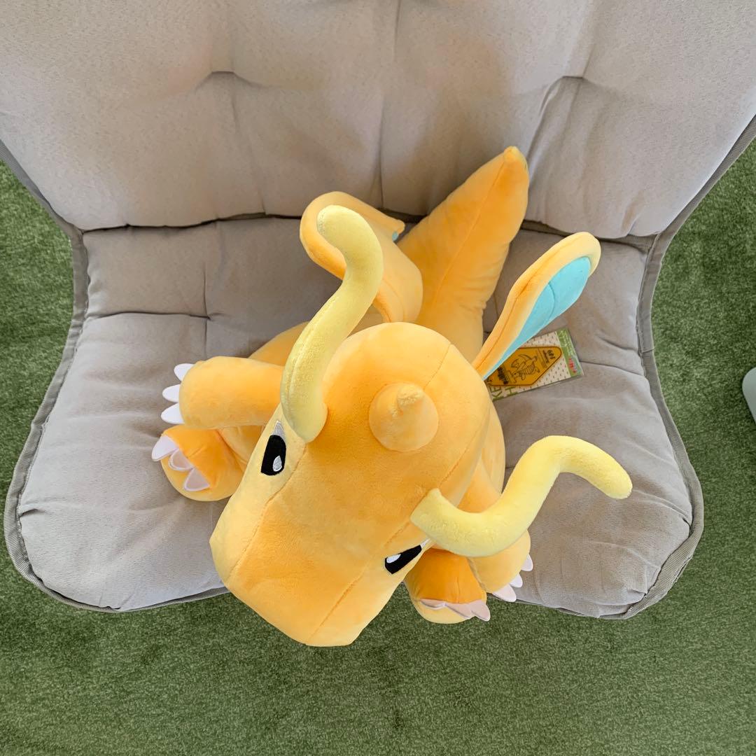 カイリュー BigMore! ポケモン ぬいぐるみ　キーホルダー付き