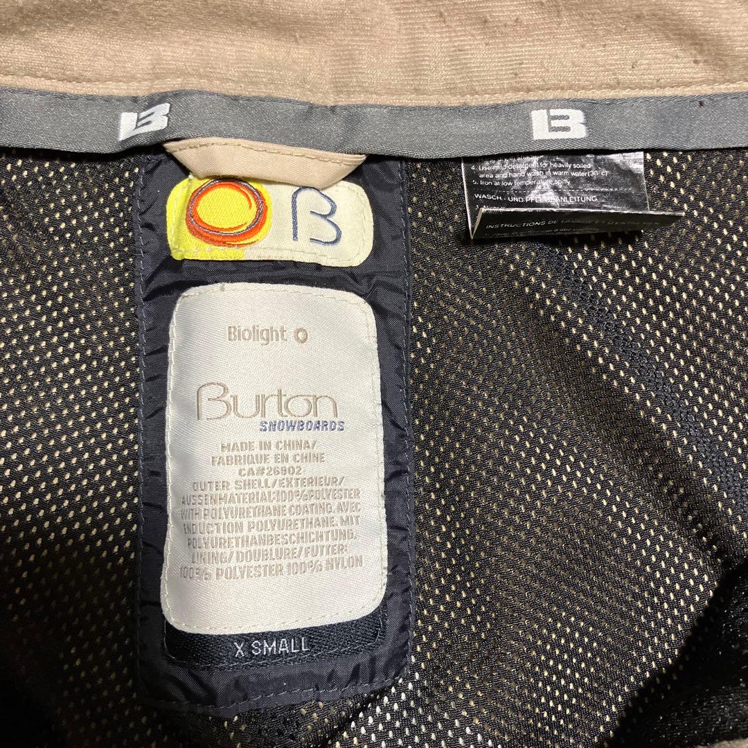 BURTON Women’s レディース　ウエア上下　ベージュ サイズM