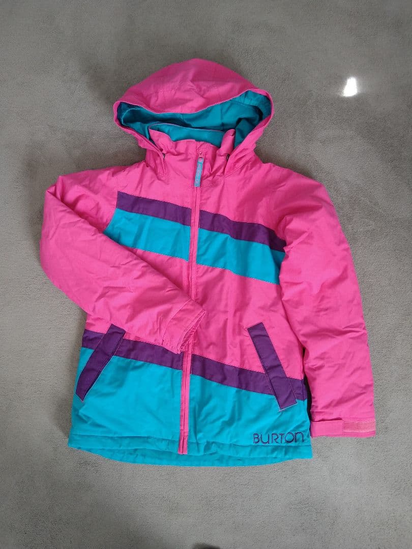 BURTON　 QUICKSILVER 子ども用スノーボード上下ウェアセット