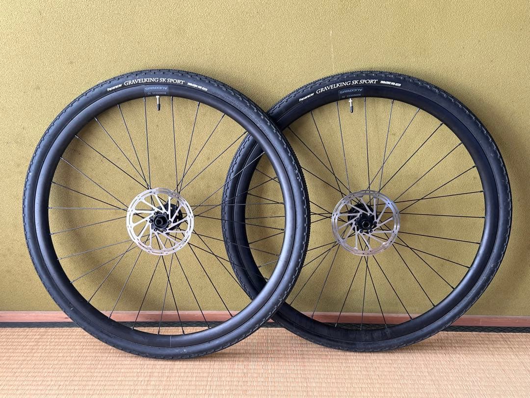 ALEXRIMS BOONDOCKS 7D 前後セット グラベルキングタイヤ付